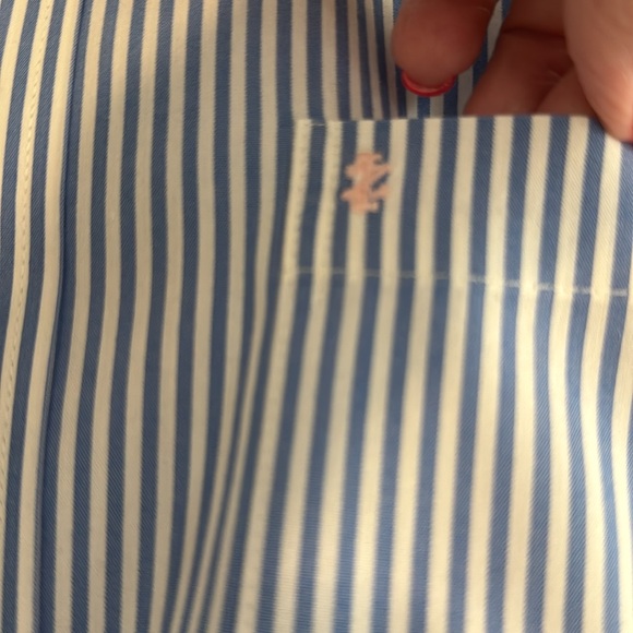 Men’s L/S Izod Button Down shirt. Punk logo. Size 2XL. Like new. Smoke free home - Picture 3 of 9